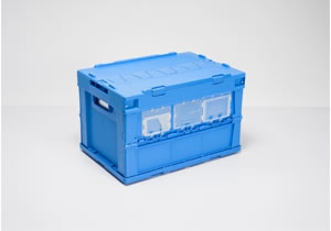 Plastic logistics box